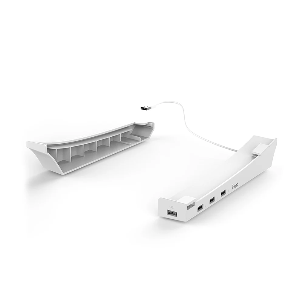 Game Host for PS5 Console Holder PS5 Horizontal Bracket Stand Base 4 USB Port for Playstation 5 Disc/Digital Editions Accessory
Game Host for PS5 Console Holder PS5 Horizontal Bracket Stand Base 4 USB Port for Playstation 5 Disc/Digital Editions Accessory