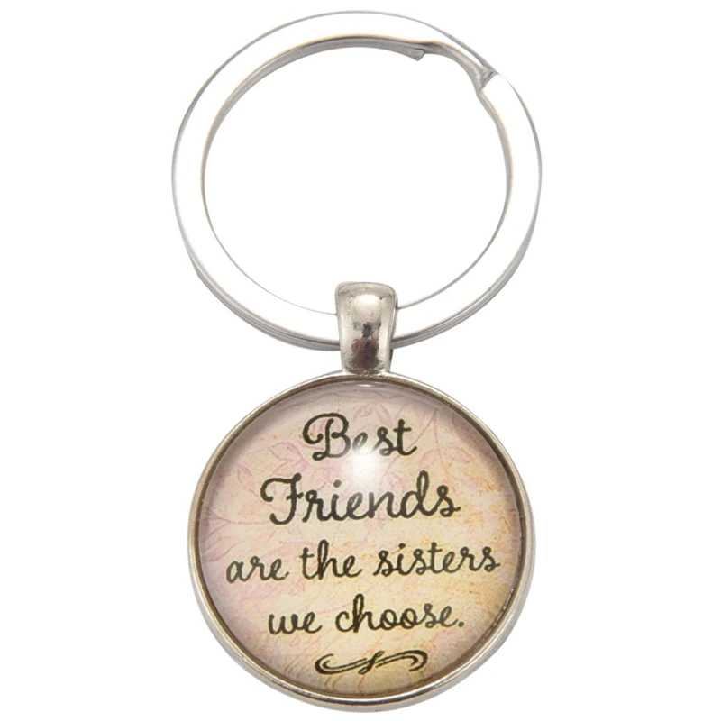 "Best Friends Are The Sisters We Choose"Friendship Creative Keychain For Friends Sisters Accessories Gifts
"Best Friends Are The Sisters We Choose"Friendship Creative Keychain For Friends Sisters Accessories Gifts