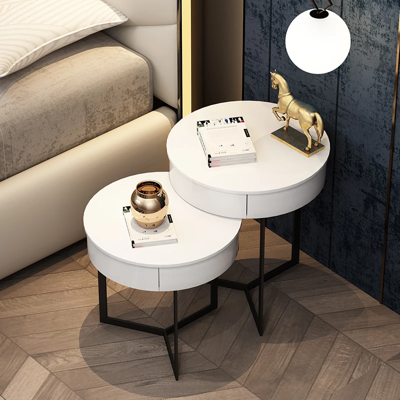 White nordic night tables comfortable minimalist fashion bedroom cabinets living room coffee table writing mesita furniture HY50 
White nordic night tables comfortable minimalist fashion bedroom cabinets living room coffee table writing mesita furniture HY50