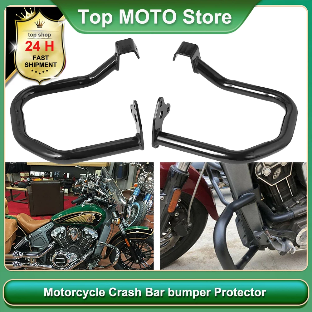 New Motorcycle Gloss Black Front Engine Guard Highway Crash Bar For Indian Scout 2015-2018 Scout Sixty 2016-2018 2017
New Motorcycle Gloss Black Front Engine Guard Highway Crash Bar For Indian Scout 2015-2018 Scout Sixty 2016-2018 2017