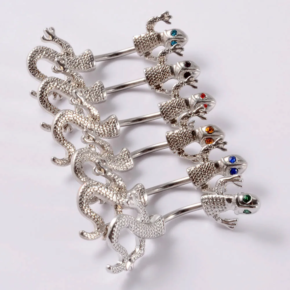 Animal Navel Ring surgical steel bar Nickel-free Retail lizard button ring fashion lizard lady body piercing navel belly jewelry
Animal Navel Ring surgical steel bar Nickel-free Retail lizard button ring fashion lizard lady body piercing navel belly jewelry