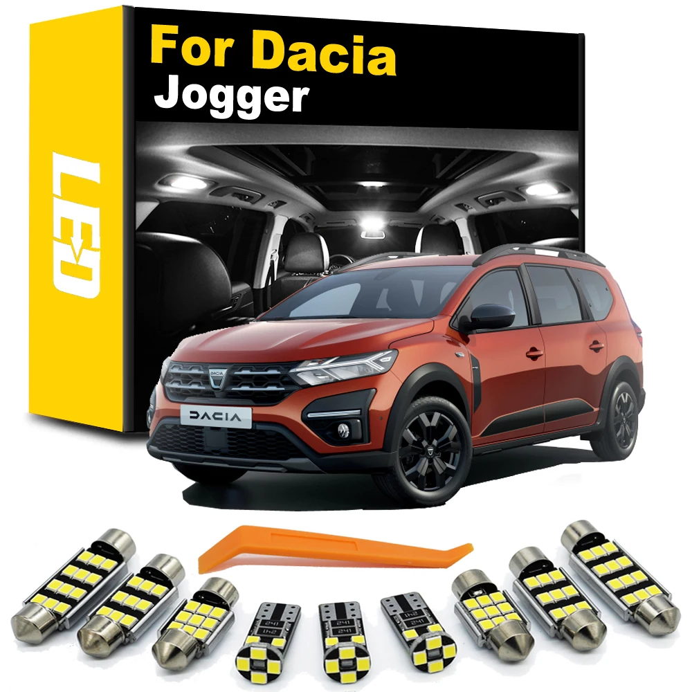 10Pcs Car LED Interior Light Kit For Dacia Jogger 2021 2022 Dome Map Trunk Reading License Plate Bulb Canbus No Error
10Pcs Car LED Interior Light Kit For Dacia Jogger 2021 2022 Dome Map Trunk Reading License Plate Bulb Canbus No Error