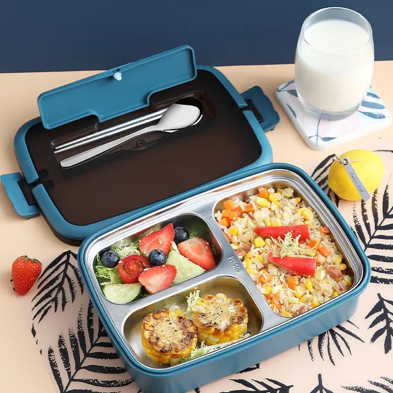 Leak-Proof bento box japanese style meal prep food container storage Portable 304 stainless steel thermal lunch box for kids
Leak-Proof bento box japanese style meal prep food container storage Portable 304 stainless steel thermal lunch box for kids