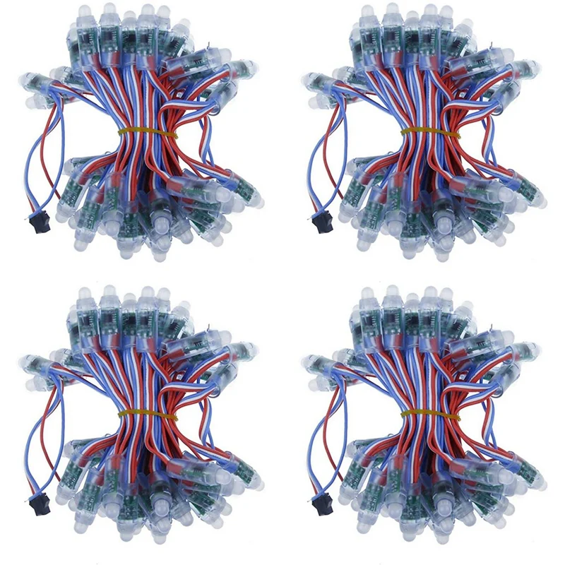 200Pcs 4M/6.5Meter DC5V WS2811 Full Color LED Pixel Light Module 12Mm 15Cm Wires IP68 Waterproof RGB Digital LED Strings
200Pcs 4M/6.5Meter DC5V WS2811 Full Color LED Pixel Light Module 12Mm 15Cm Wires IP68 Waterproof RGB Digital LED Strings
