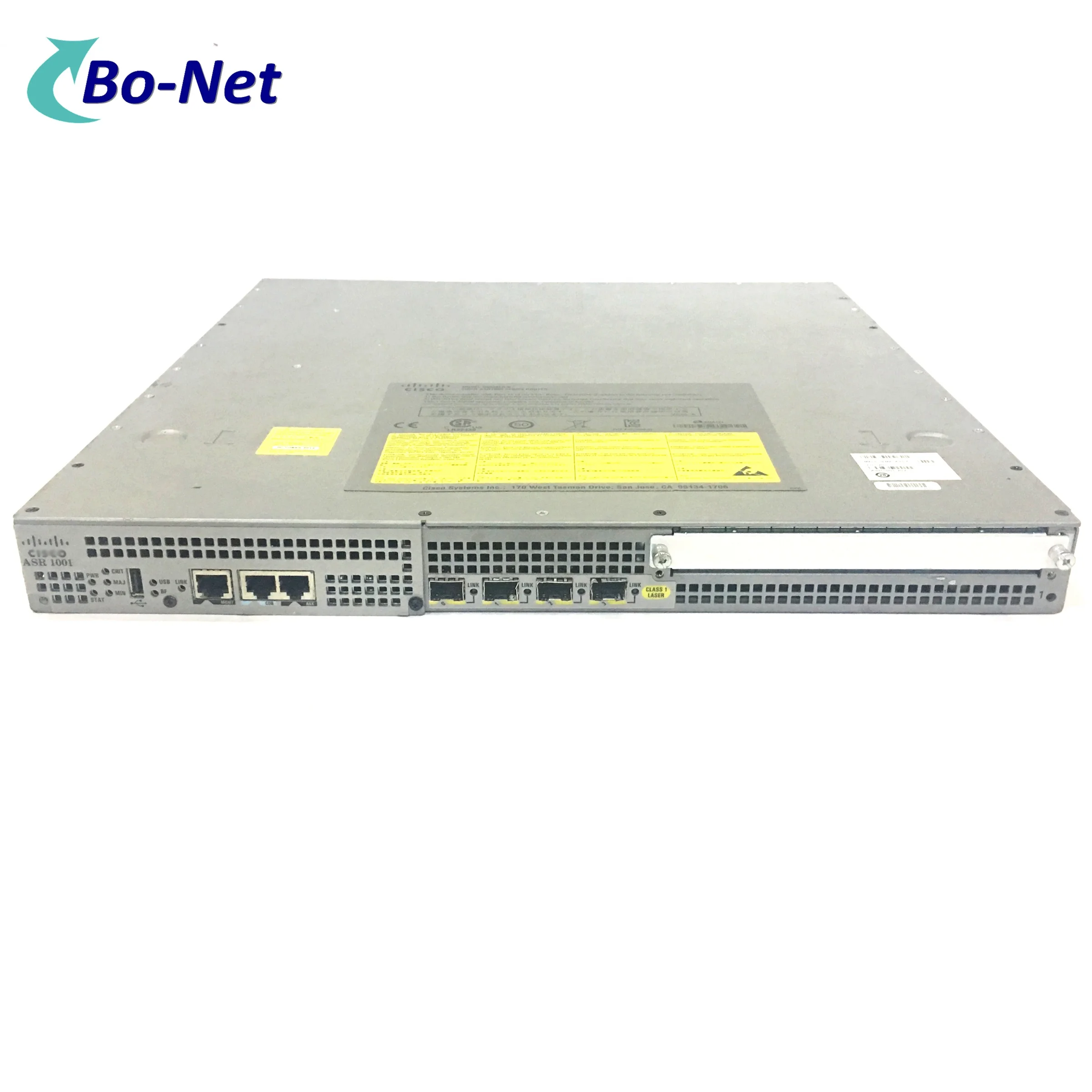 Original ASR1001 NEW/RMA/USED ASR 1000 Series Network Router With Dual Power Supply
Original ASR1001 NEW/RMA/USED ASR 1000 Series Network Router With Dual Power Supply