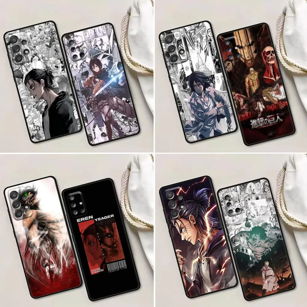 Fundas Attack on Titan Manga Case for Samsung Galaxy A52 A53 A73 A72 A71 A32 A33 A51 A42 A13 Case Silicon Cover Eren Armin Anime
Fundas Attack on Titan Manga Case for Samsung Galaxy A52 A53 A73 A72 A71 A32 A33 A51 A42 A13 Case Silicon Cover Eren Armin Anime