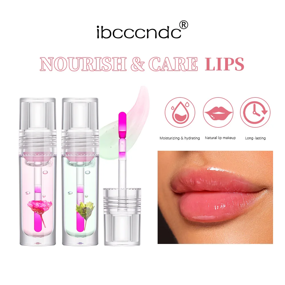 ibcccndc Flower Lip Oil Transparent Toot Lip Gloss Glass Lip Film Moisturizing Color Changing Lip Glaze 
ibcccndc Flower Lip Oil Transparent Toot Lip Gloss Glass Lip Film Moisturizing Color Changing Lip Glaze