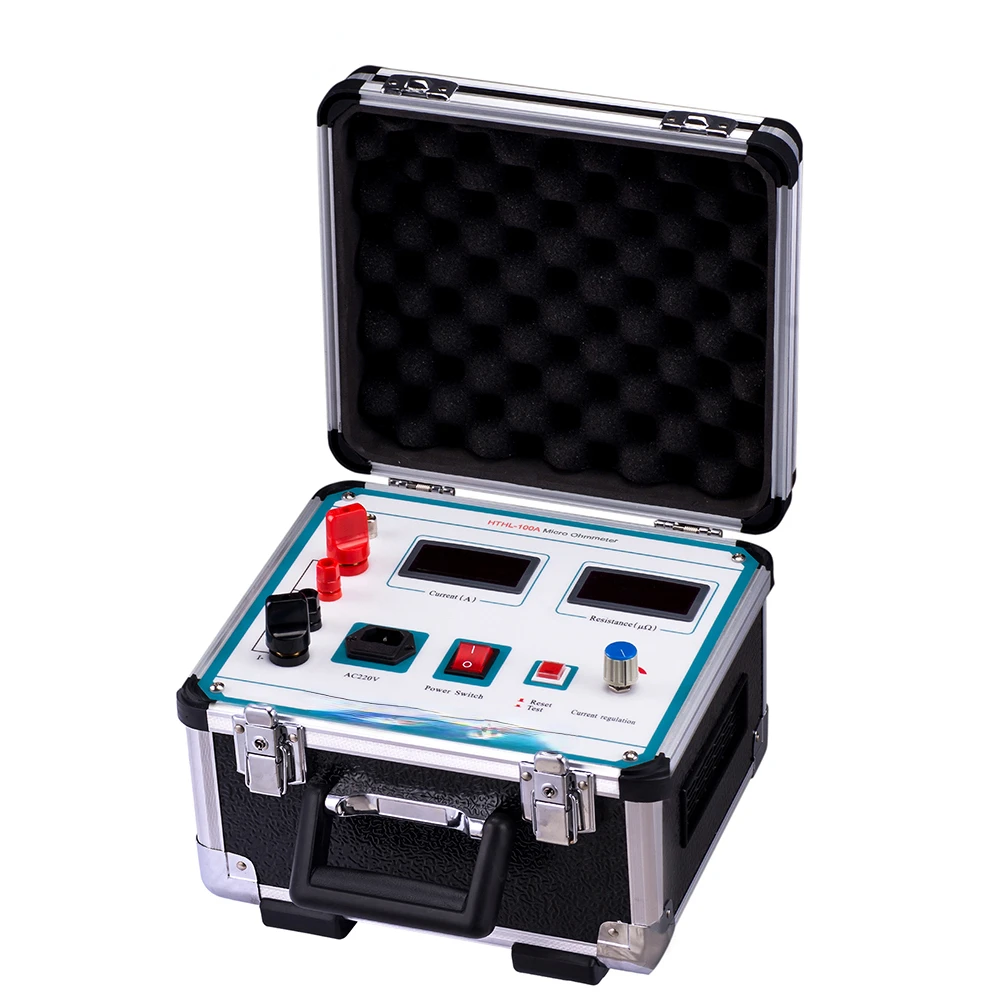 Portable Contact Resistance Tester circuit breaker contact resistance test
Portable Contact Resistance Tester circuit breaker contact resistance test