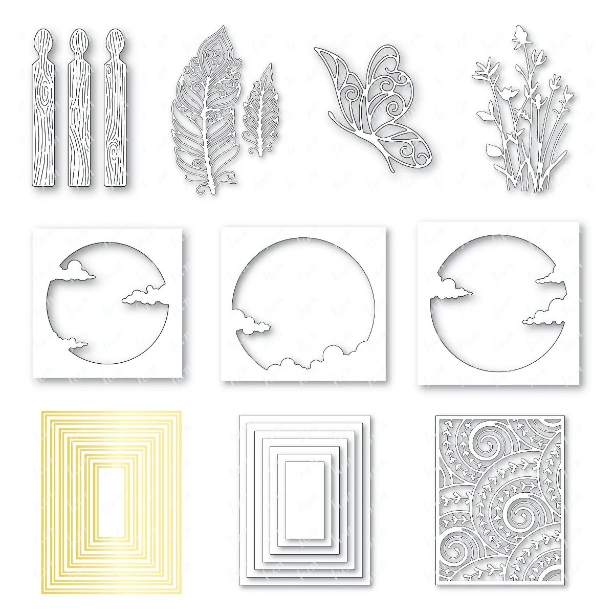 Double Border Dot Hot Foil Plates Metal Cutting Dies Diy Mold Scrapbooking Paper Floral Hugs Words Die Cuts Crafts Template
Double Border Dot Hot Foil Plates Metal Cutting Dies Diy Mold Scrapbooking Paper Floral Hugs Words Die Cuts Crafts Template