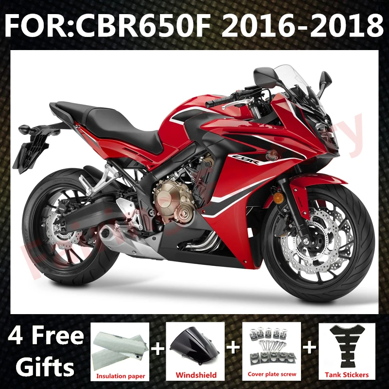 Новый комплект обтекателей для мотоцикла ABS подходит для CBR650F 2016 2017 2018 CBR650 F CBR 650F полный комплект обтекателей для кузова черный красный
Новый комплект обтекателей для мотоцикла ABS подходит для CBR650F 2016 2017 2018 CBR650 F CBR 650F полный комплект обтекателей для кузова черный красный