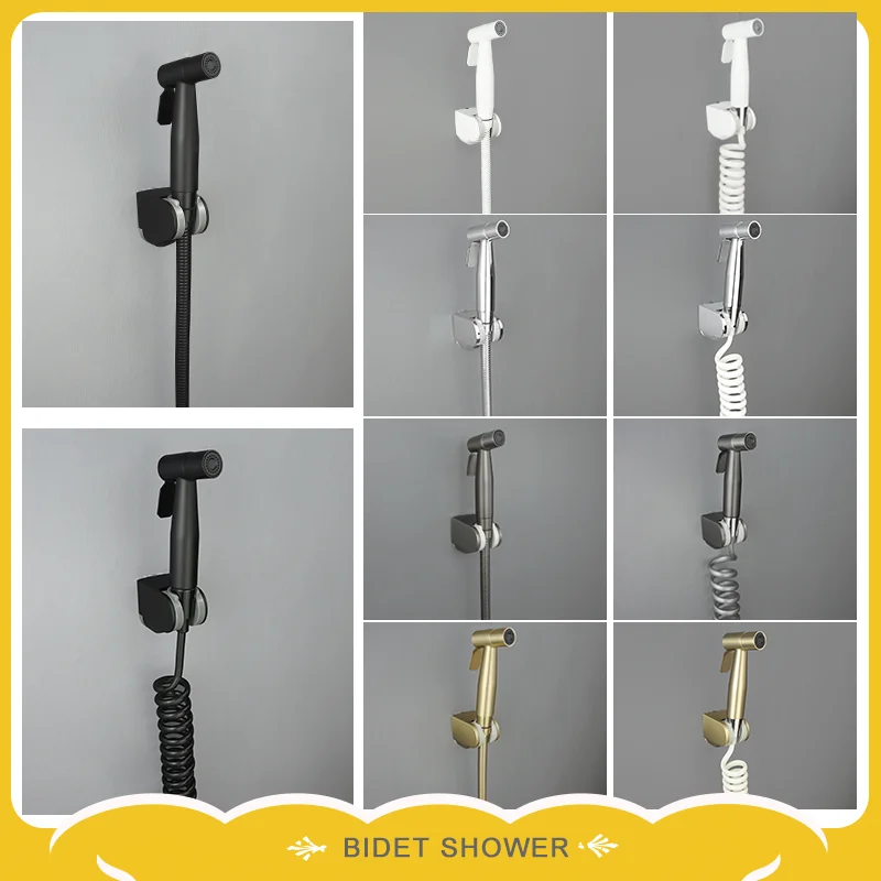 Stainless Steel Handheld Shower Sprayer 1.5M Hose Adjustable ABS Shower Bracket Self-cleaning Bidet Bathroom Accessories Set.
Stainless Steel Handheld Shower Sprayer 1.5M Hose Adjustable ABS Shower Bracket Self-cleaning Bidet Bathroom Accessories Set.