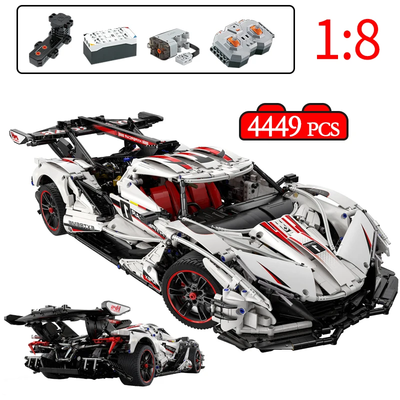4449PCS City RC Competition Racing Car Building Blocks Remote Control Sports V12 Hypercar Vehicle Bricks Toys For Kids
4449PCS City RC Competition Racing Car Building Blocks Remote Control Sports V12 Hypercar Vehicle Bricks Toys For Kids
