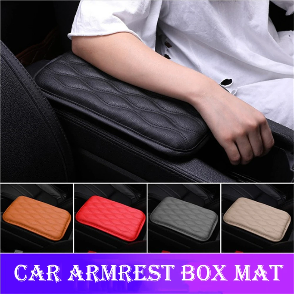 Wave Embroider PU Leather Car Armrest Mat Center Console Arm Rest Protection Cushion Auto Armrests Storage Box Cover Pad Sale
Wave Embroider PU Leather Car Armrest Mat Center Console Arm Rest Protection Cushion Auto Armrests Storage Box Cover Pad Sale