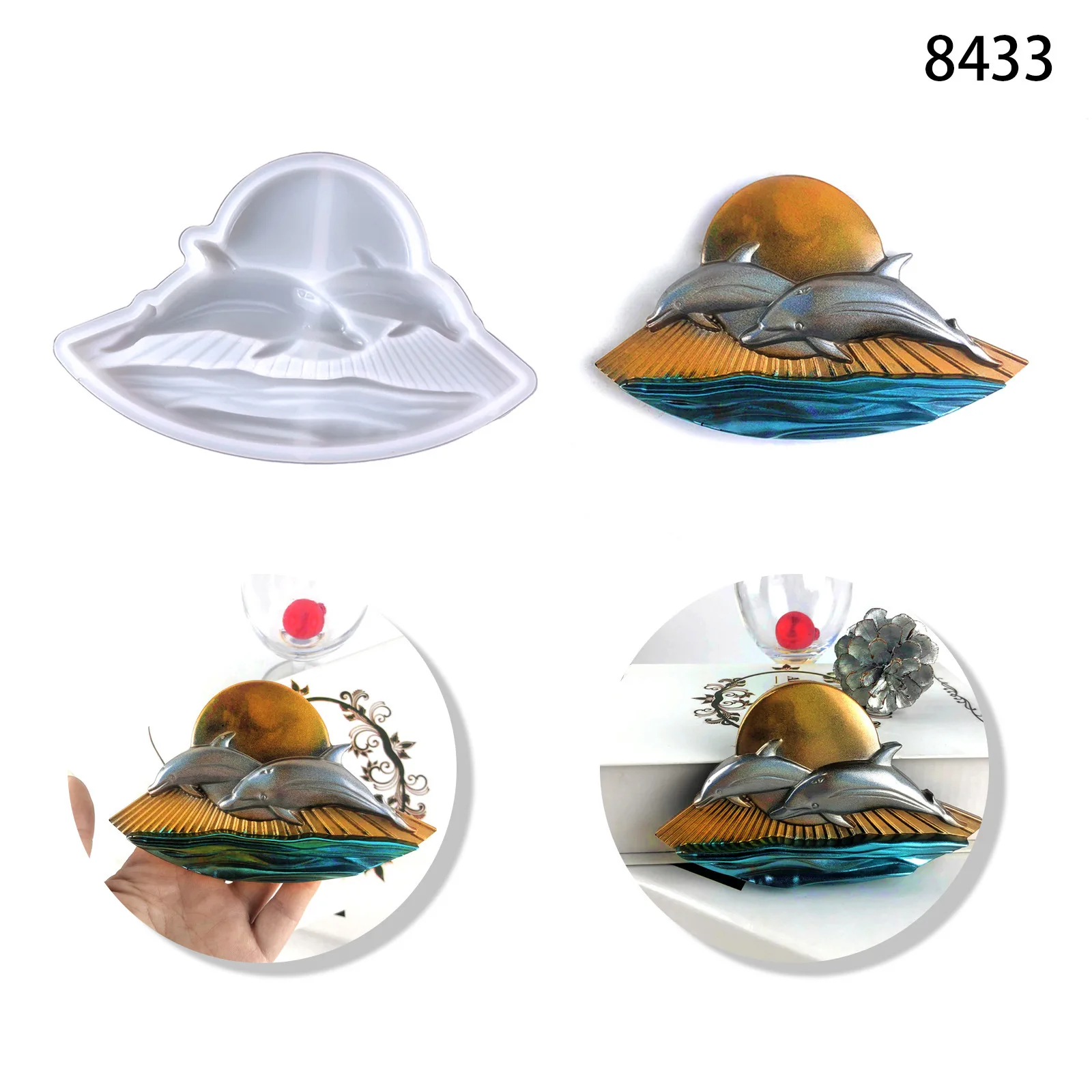 Настенная вешалка Dy Dolphin, Прозрачная форма с пипеткой, настенная вешалка, настольное украшение, силиконовая форма
Настенная вешалка Dy Dolphin, Прозрачная форма с пипеткой, настенная вешалка, настольное украшение, силиконовая форма