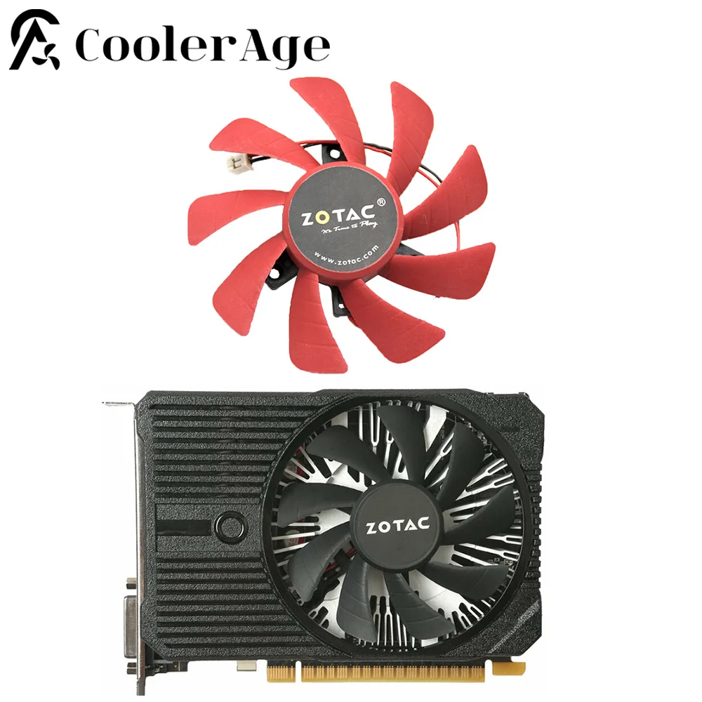85mm T129215SH GFY09010E12SPA 2Pin 0.3A Cooling Fan For Zotac GTX 1050 GeForce GTX 1050 Ti Mini 4GB Video Graphics Card Fans
85mm T129215SH GFY09010E12SPA 2Pin 0.3A Cooling Fan For Zotac GTX 1050 GeForce GTX 1050 Ti Mini 4GB Video Graphics Card Fans