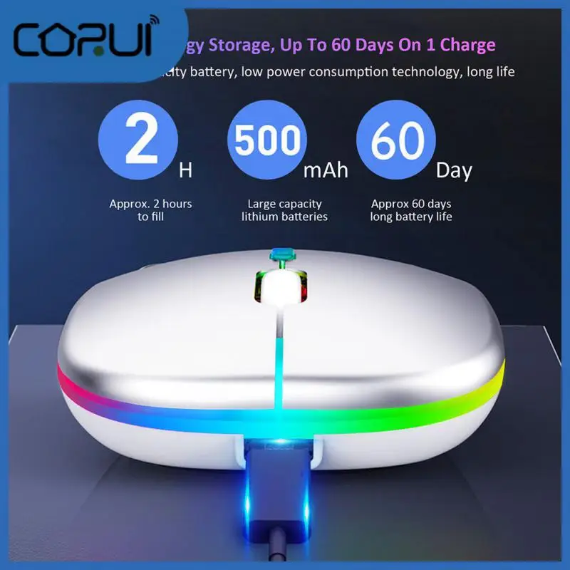 Slim Design Gaming Mouse Opto-electronic Silent Mice 1600dpi Wireless Mouse 2.4g Computer Accessories Rechargeable Portable 
Slim Design Gaming Mouse Opto-electronic Silent Mice 1600dpi Wireless Mouse 2.4g Computer Accessories Rechargeable Portable