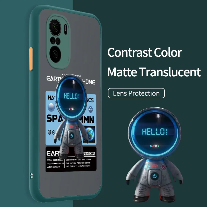 Shockproof Armor Case for Xiaomi Redmi K40 K40 Pro Plus K40 Ultra 11i Mi 11X Pro Poco F3 Cute Astronaut Clear Phone Case
Shockproof Armor Case for Xiaomi Redmi K40 K40 Pro Plus K40 Ultra 11i Mi 11X Pro Poco F3 Cute Astronaut Clear Phone Case