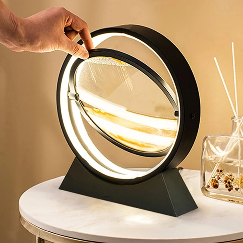 Quicksand Art Desk Lamp 360° Rotating 3D Natural Landscape Quicksand Dimmable Mobile Hourglass Night Light Home Decoration Gift
Quicksand Art Desk Lamp 360° Rotating 3D Natural Landscape Quicksand Dimmable Mobile Hourglass Night Light Home Decoration Gift