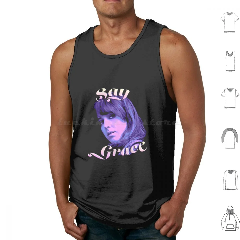 Say Grace Blue Tank Tops Print Cotton Cool Hippy Acid Trippy Grace Slick Starship Airplane Jefferson Jefferson Airplane
Say Grace Blue Tank Tops Print Cotton Cool Hippy Acid Trippy Grace Slick Starship Airplane Jefferson Jefferson Airplane
