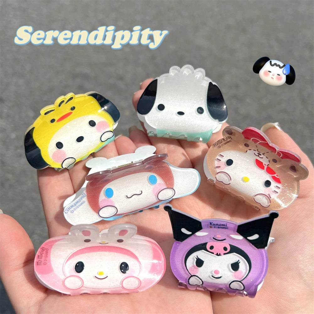 Kawaii Sanrio Hello Kitty Cartoon Animation Hair Clip My Melody Girl Acrylic Hair Clip Hair Accessories Toys Girls Gifts
Kawaii Sanrio Hello Kitty Cartoon Animation Hair Clip My Melody Girl Acrylic Hair Clip Hair Accessories Toys Girls Gifts