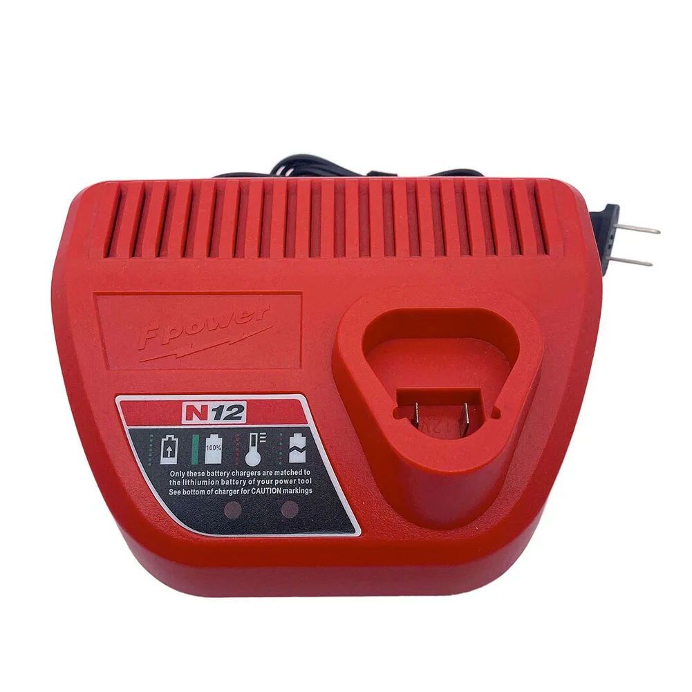 Li-Ion Battery Charger For M12 N12 12V Li-Ion Battery Charger 3A Fast Charge Replacement Tool Batteries & Chargers
Li-Ion Battery Charger For M12 N12 12V Li-Ion Battery Charger 3A Fast Charge Replacement Tool Batteries & Chargers