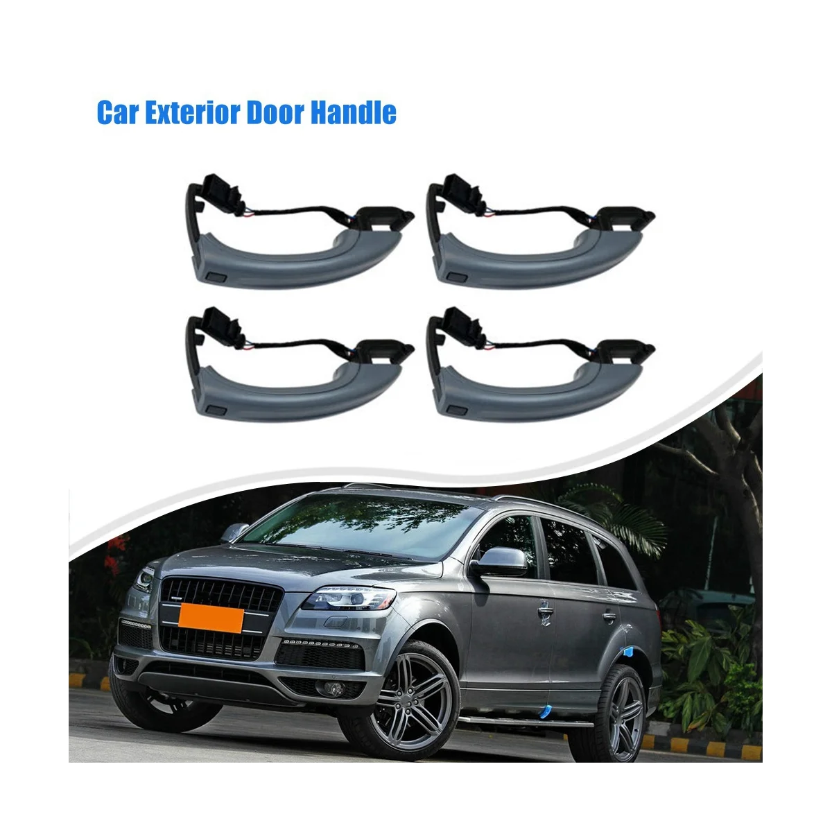 4Pcs Car Exterior Door Handle for 2007-2015 4L0837205A 4L0837205B 4L0837207A Old Style
4Pcs Car Exterior Door Handle for 2007-2015 4L0837205A 4L0837205B 4L0837207A Old Style