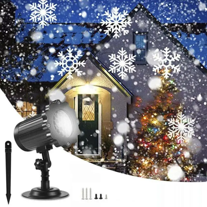 Christmas Snowflake Lights Outdoor Lawn Garden Christmas Decoration Projection Pattern Blizzard Snowflake Lights Indoor Party
Christmas Snowflake Lights Outdoor Lawn Garden Christmas Decoration Projection Pattern Blizzard Snowflake Lights Indoor Party