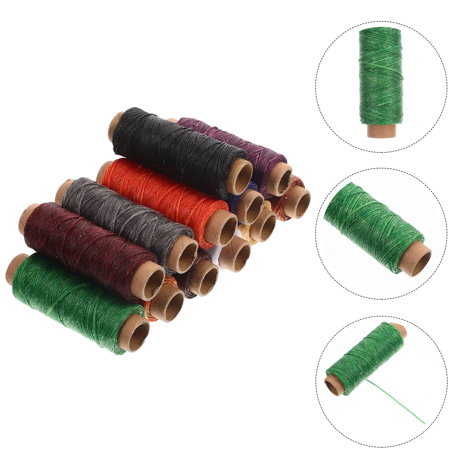 Thread Sewing Waxedleather Set Stitching Wax Kit Hand Linen Supplies Cord Portable Professionals Accessories Craft Colorful
Thread Sewing Waxedleather Set Stitching Wax Kit Hand Linen Supplies Cord Portable Professionals Accessories Craft Colorful