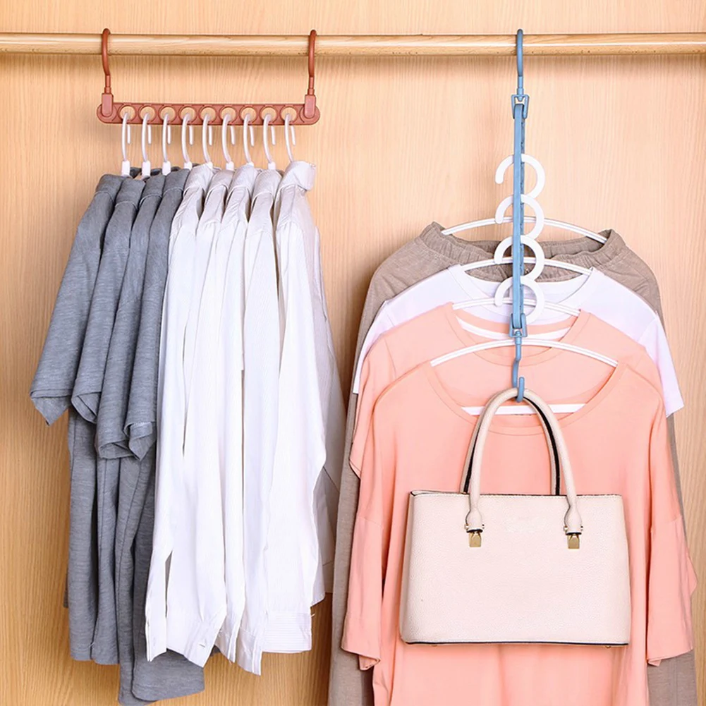 Magic Multi-port Support Hangers Multifunction Plastic Clothes Rack Space Saving Hanger Organizer Drying Hanger Storage Hangers
Magic Multi-port Support Hangers Multifunction Plastic Clothes Rack Space Saving Hanger Organizer Drying Hanger Storage Hangers