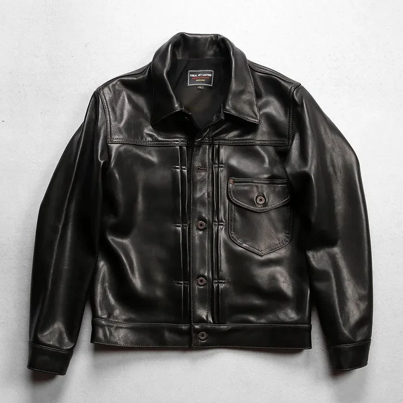YR!Free shipping.Luxury Rare 1.4mm thick sheepskin jacket.Classic casual 507 genuine leather coat.Popular in japan.Natural
YR!Free shipping.Luxury Rare 1.4mm thick sheepskin jacket.Classic casual 507 genuine leather coat.Popular in japan.Natural