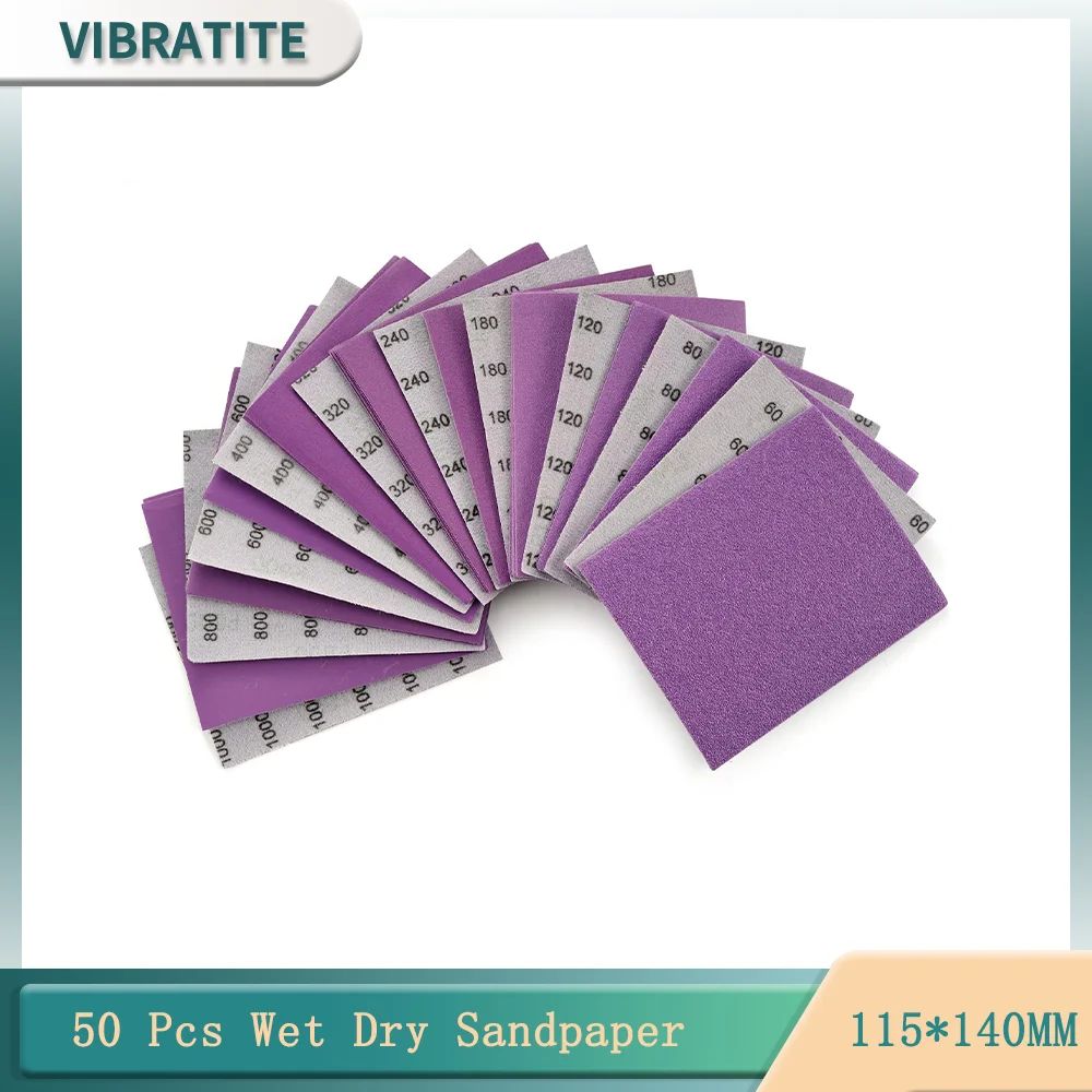 115*140 мм 50 шт. листы наждачной бумаги для влажной и сухой шлифовальной машинки