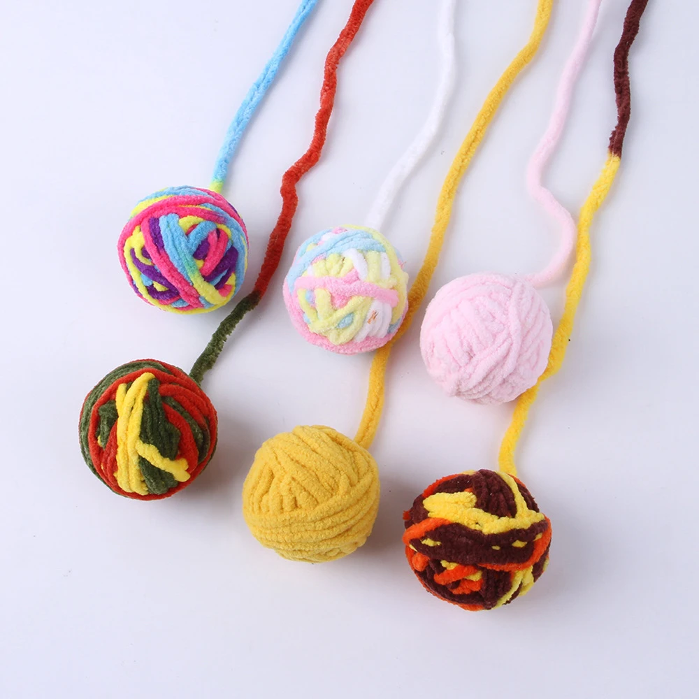 Cat Supplies Cat Accessories Toys For Cat Ball Knitting Wool Ball Cat Interactive Toy Pet Cat Dog Relieve Boredom Kitty Toy Ball
Cat Supplies Cat Accessories Toys For Cat Ball Knitting Wool Ball Cat Interactive Toy Pet Cat Dog Relieve Boredom Kitty Toy Ball