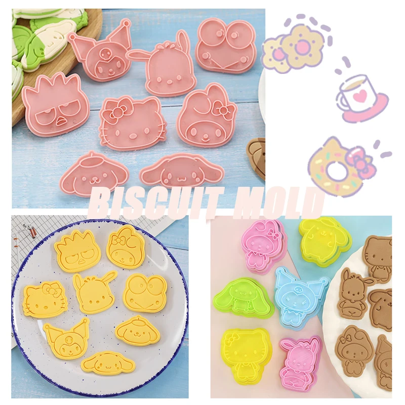 Розовая кавайная мультяшная форма для печенья My Melody Cinnamoroll Kuromi Purin Dog аниме мини трехмерная форма милые инструменты для выпечки подарок
Розовая кавайная мультяшная форма для печенья My Melody Cinnamoroll Kuromi Purin Dog аниме мини трехмерная форма милые инструменты для выпечки подарок