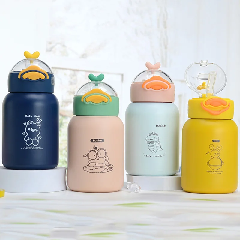 350/420ml Cute Cartoon Thermos Double Wall Stainless Steel Vacuum Flask Insulated Termos Bottle Travel Portable Tumblers Cups
350/420ml Cute Cartoon Thermos Double Wall Stainless Steel Vacuum Flask Insulated Termos Bottle Travel Portable Tumblers Cups