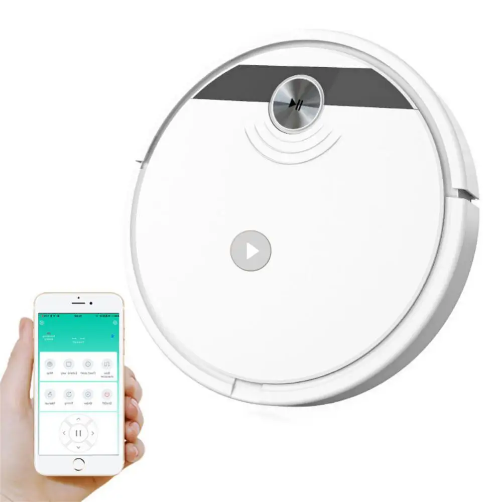 15w Smart Sweeper Intelligent Anti-drop Sensor Sweeping Robot Support Robo Home App 2800pa Automatic Small Vacuum Cleaner
15w Smart Sweeper Intelligent Anti-drop Sensor Sweeping Robot Support Robo Home App 2800pa Automatic Small Vacuum Cleaner