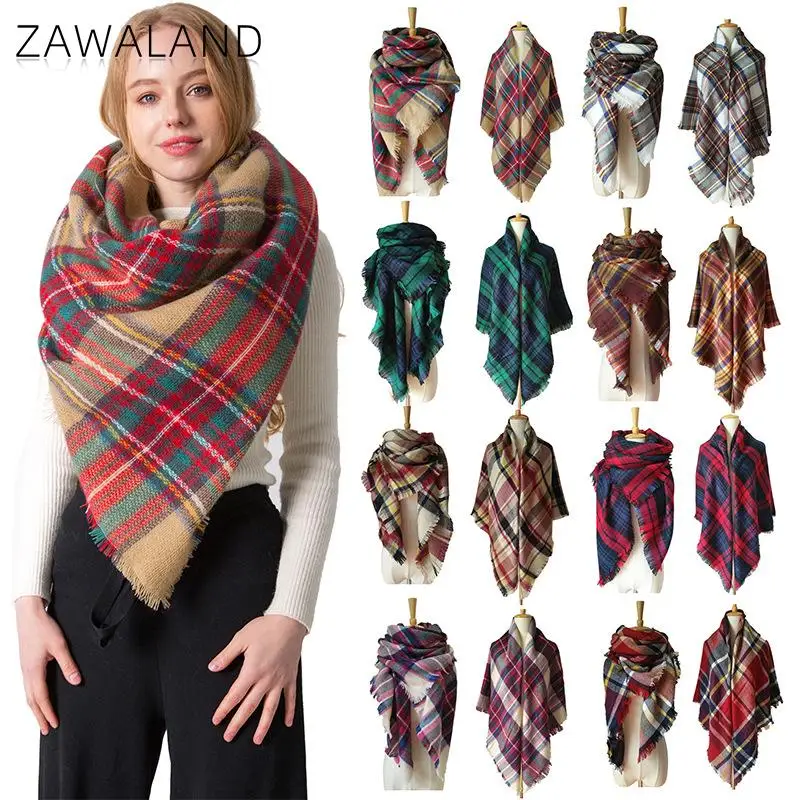 Zawaland Europe and The America Winter Imitation Cashmere Double-Sided Colorful Plaid Square Scarvers Neckerchief Ladies Shawls
Zawaland Europe and The America Winter Imitation Cashmere Double-Sided Colorful Plaid Square Scarvers Neckerchief Ladies Shawls