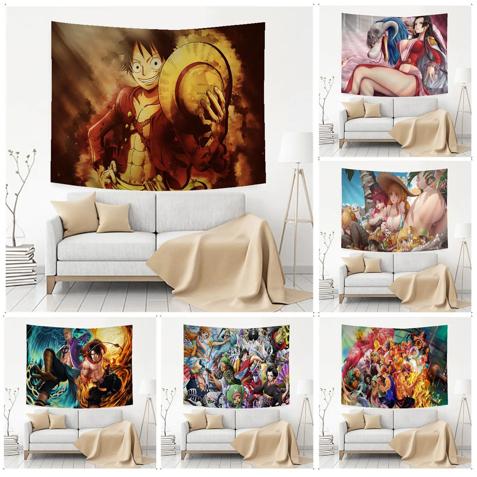 BANDAI One Piece Anime Tapestry Hippie Flower Wall Carpets Dorm Decor Cheap Hippie Wall Hanging
BANDAI One Piece Anime Tapestry Hippie Flower Wall Carpets Dorm Decor Cheap Hippie Wall Hanging