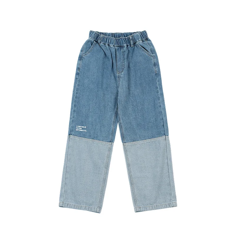 Children's clothing 23 autumn new style girls boy patchwork jeans children's big loose fashion straight pants
Children's clothing 23 autumn new style girls boy patchwork jeans children's big loose fashion straight pants