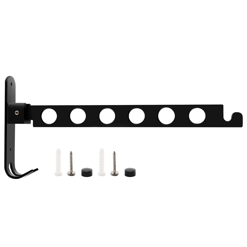 Foldable Coat Hooks, Wall Coat Rack Wall Hooks Folding Hooks For Balcony Bathroom Laundry Room (Black, 1 Piece)
Foldable Coat Hooks, Wall Coat Rack Wall Hooks Folding Hooks For Balcony Bathroom Laundry Room (Black, 1 Piece)