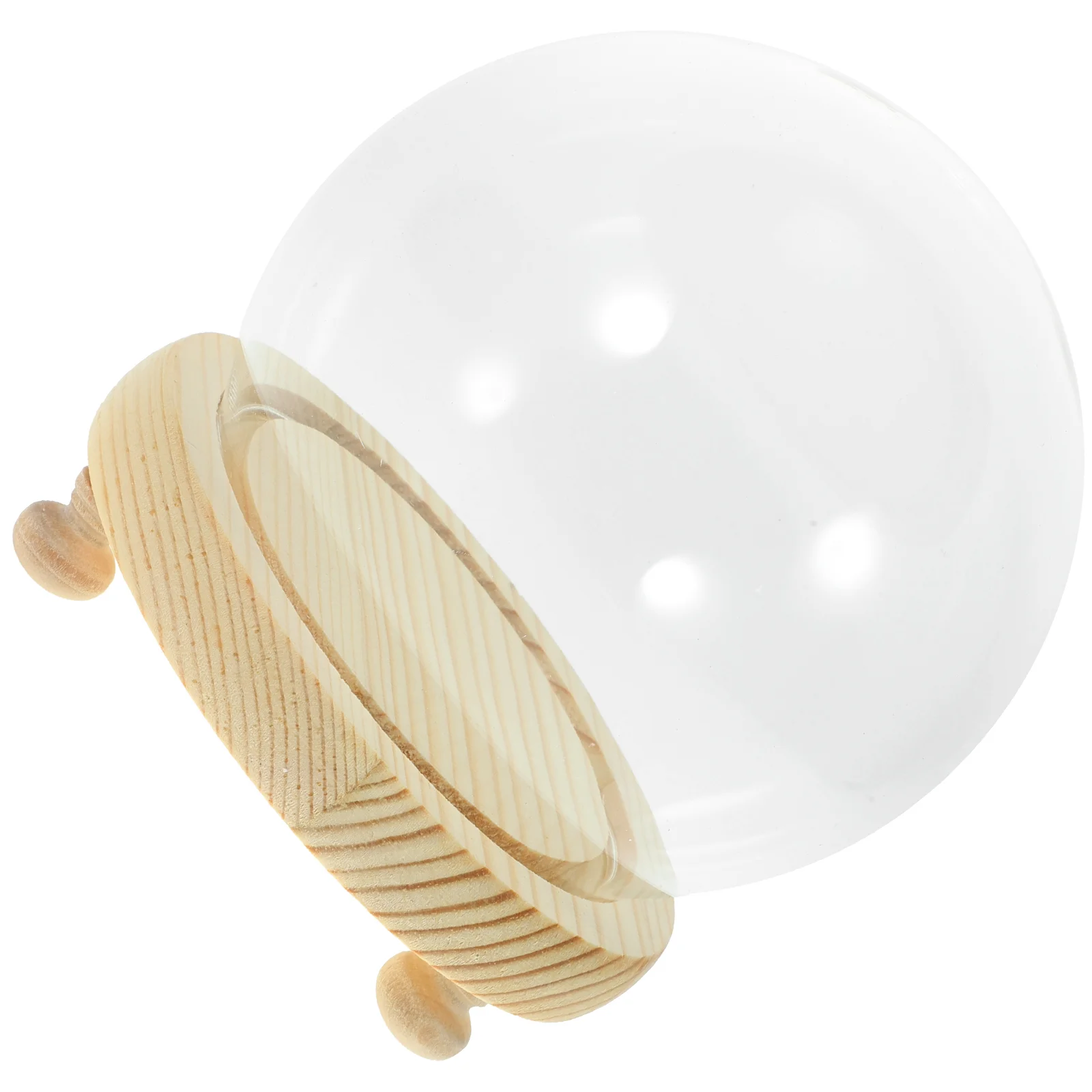 Empty Glass Dome Wooden Base Miniature Glass Display Dome Round Plant Dome Glass Display Case with Base
Empty Glass Dome Wooden Base Miniature Glass Display Dome Round Plant Dome Glass Display Case with Base