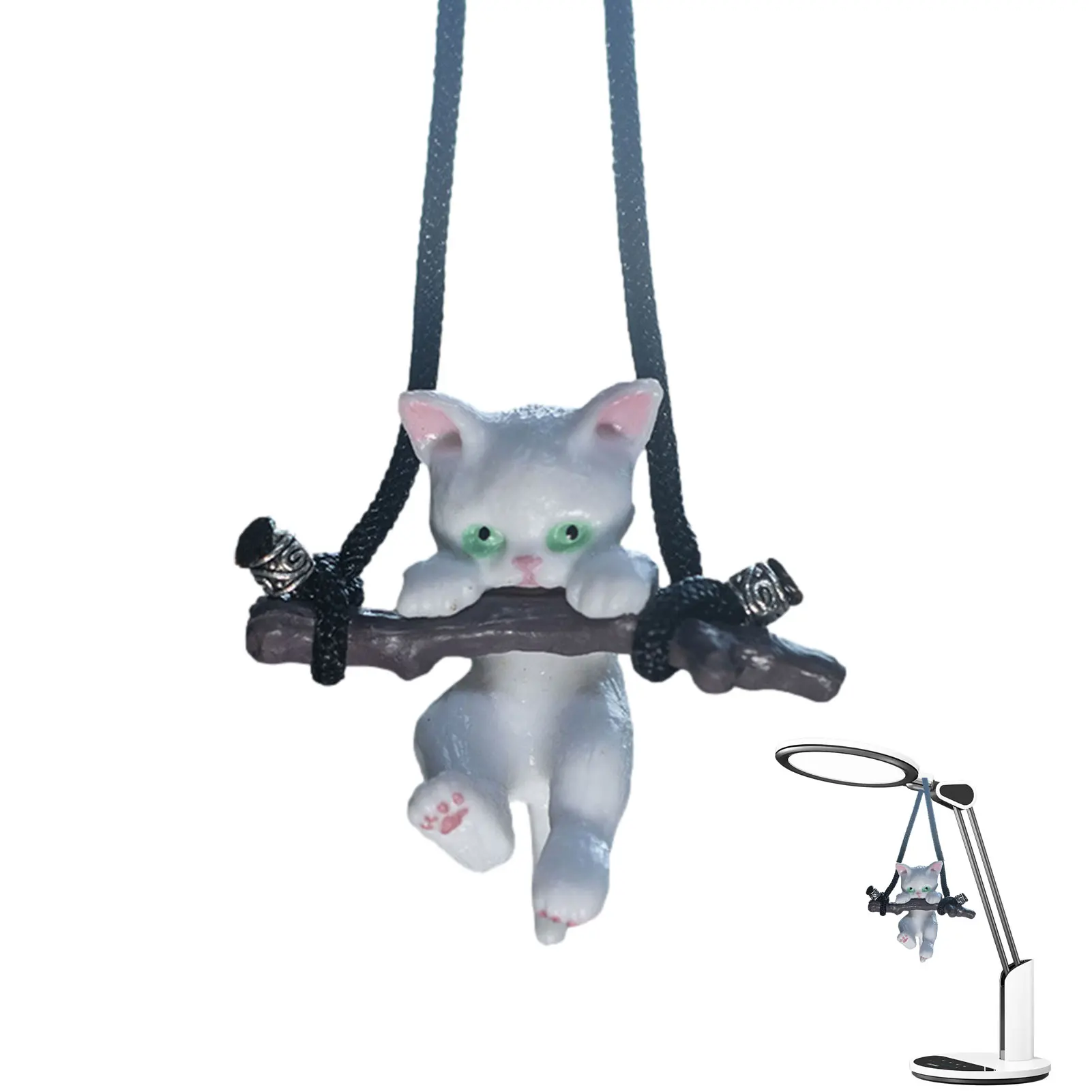 Cute Swing Cat Cars Pendant Car Interior Rear View Mirror Hanging Pendant Rearview Mirror Pendant Cute Car Interior Car Hanging
Cute Swing Cat Cars Pendant Car Interior Rear View Mirror Hanging Pendant Rearview Mirror Pendant Cute Car Interior Car Hanging