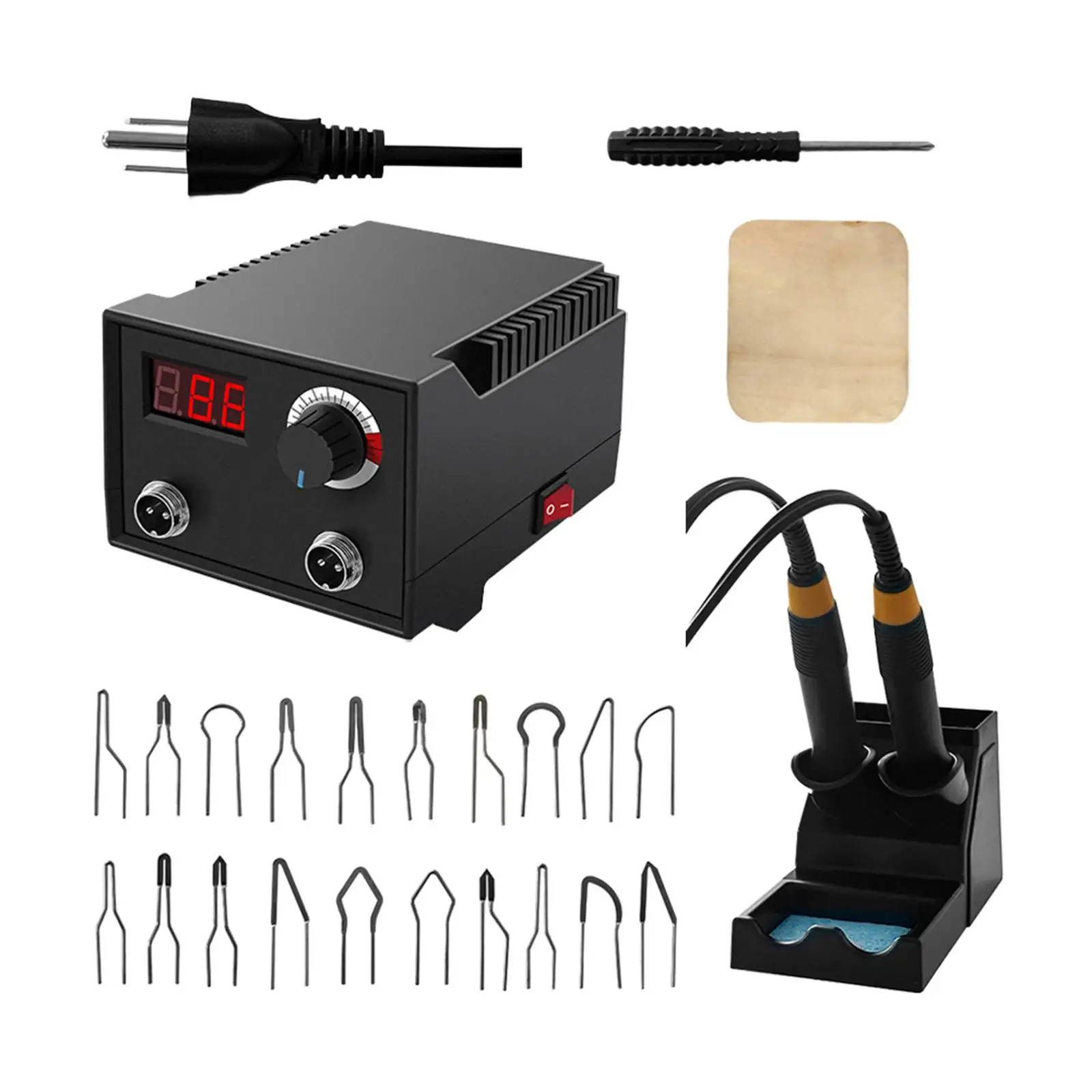Pyrography Pen Adjustable Temperature Burner Multifunction Soldering Iron Set for Wood Leather Embossing Soldering Welding
Pyrography Pen Adjustable Temperature Burner Multifunction Soldering Iron Set for Wood Leather Embossing Soldering Welding