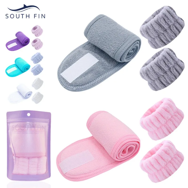 SOUTH FIN Anti Slip Face Wash Headband Sports Water Absorbent, Moisture Resistant, Self Adhesive Velcro Hair Loop, Hair Strap, W
SOUTH FIN Anti Slip Face Wash Headband Sports Water Absorbent, Moisture Resistant, Self Adhesive Velcro Hair Loop, Hair Strap, W