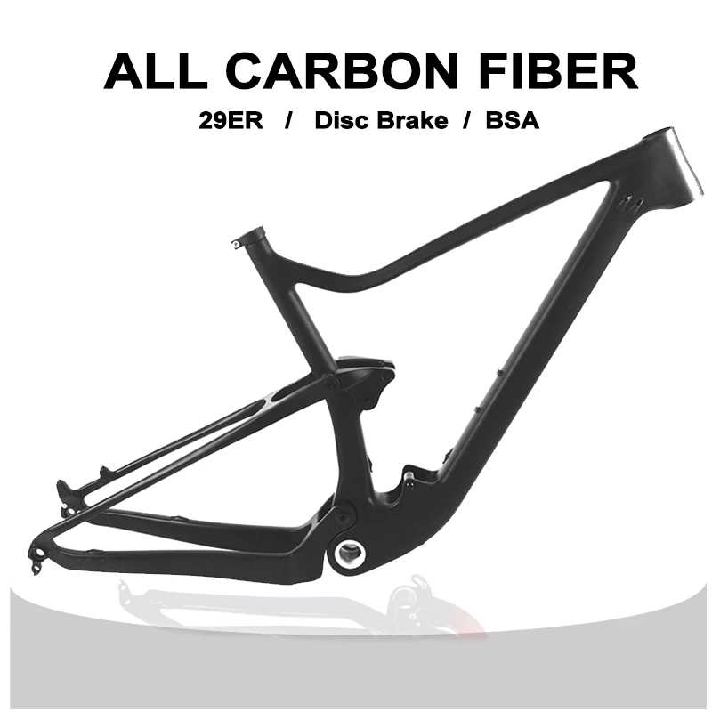 AIRWOLF Mountain Bicycle Carbon Frame Mtb 29er Carbon Bike Disc Brake Frame BSA Cycling Accessories Bike Frames 2 Years Warranty
AIRWOLF Mountain Bicycle Carbon Frame Mtb 29er Carbon Bike Disc Brake Frame BSA Cycling Accessories Bike Frames 2 Years Warranty