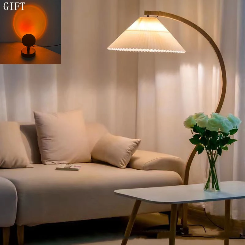 Curved Floor Lamp with Pleated Lampshade E14 Tricolored Bulb AU US EU UK Plug Foot Switch for Bedroom Living Room Umbrella Light
Curved Floor Lamp with Pleated Lampshade E14 Tricolored Bulb AU US EU UK Plug Foot Switch for Bedroom Living Room Umbrella Light