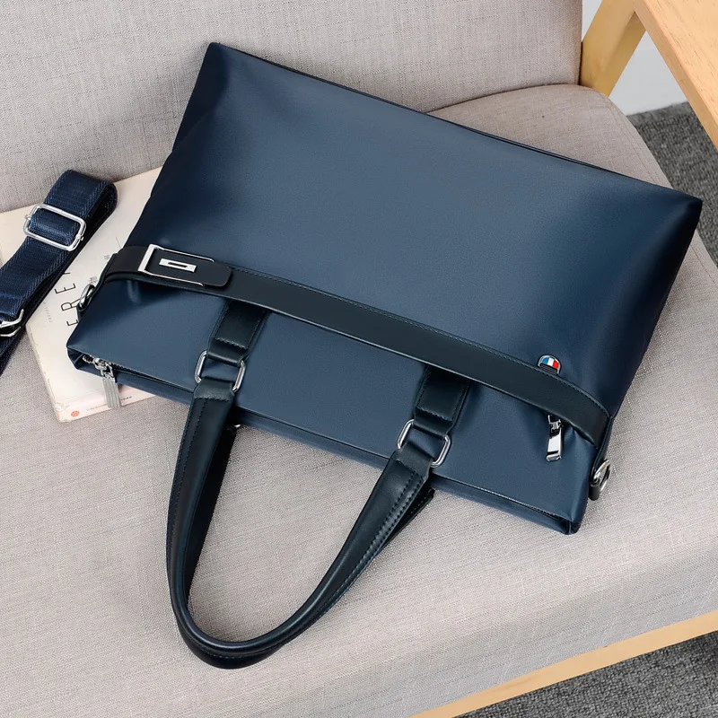 Single Cloth Briefcase Handbag Men's New Business Korean Shoulder Waterproof Bag Computer Oxford
Single Cloth Briefcase Handbag Men's New Business Korean Shoulder Waterproof Bag Computer Oxford