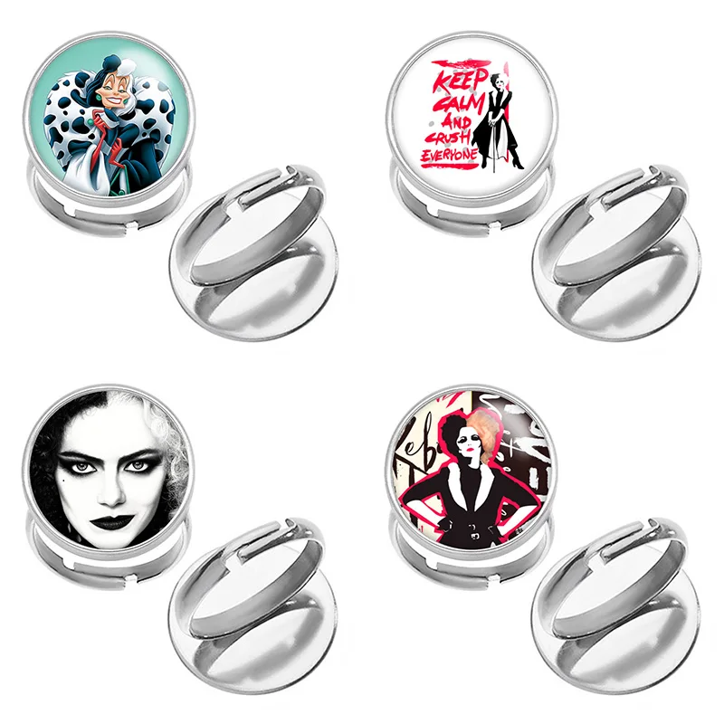 Disney Wizard evil Stainless Steel Photo Glass Cabochon Ring Adjustable Gift J2290
Disney Wizard evil Stainless Steel Photo Glass Cabochon Ring Adjustable Gift J2290