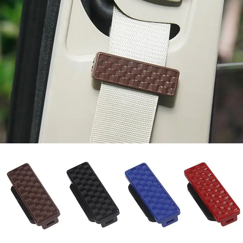 Car Seat Belt Clips Adjustable Auto Seatbelt Stopper Buckle Anti Skid Fixed Clip For Relaxing Shoulder And Neck Car Accessories
Car Seat Belt Clips Adjustable Auto Seatbelt Stopper Buckle Anti Skid Fixed Clip For Relaxing Shoulder And Neck Car Accessories