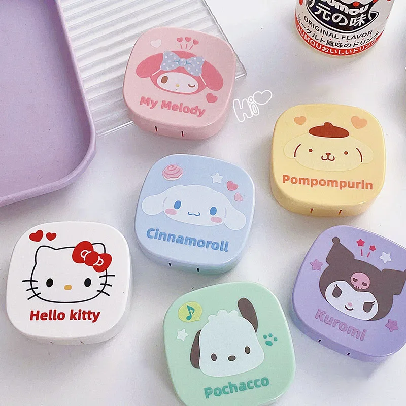 Sanrio Beautiful Pupil Box Cute Cartoon Hello Kitty Contact Lens Companion Box Care Box Ins Portable Japanese Box with Mirror
Sanrio Beautiful Pupil Box Cute Cartoon Hello Kitty Contact Lens Companion Box Care Box Ins Portable Japanese Box with Mirror