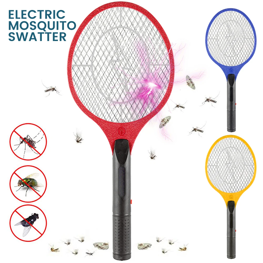 Electric Mosquito Racket Fly Bug Zapper Trap Flies Summer Swatter Wasp Handheld Catcher Insect Control Battery Operated
Electric Mosquito Racket Fly Bug Zapper Trap Flies Summer Swatter Wasp Handheld Catcher Insect Control Battery Operated